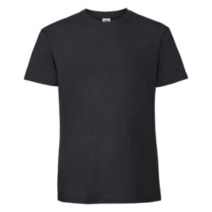 iconic 195 ring spun premium T - Black, M